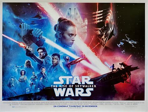 star wars episode ix the rise of skywalker movie poster rey