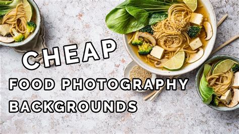 The Best Food Photography Backgrounds On A Budget Dslr Guru