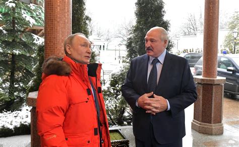 Summit In Sochi Russia And Belarus Develop New Model For Energy