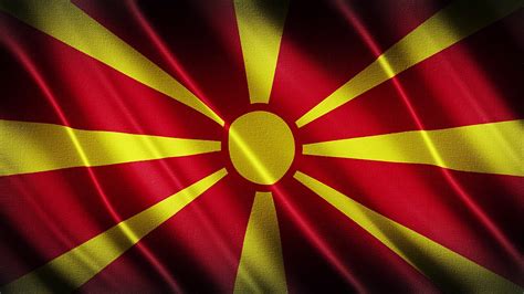 The greek macedonian flag (vergina sun on dark blue) is fairly widespread in greece and can be easily bought. Flag of Macedonia Waving FREE USE - YouTube