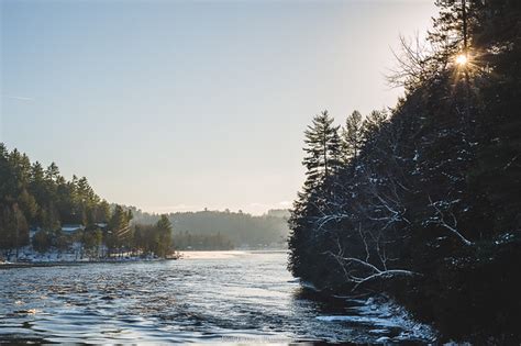 Gatineau River An Afternoon In Wakefield Canada Dec 2014 Flickr