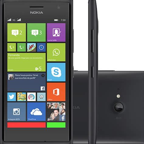 Smartphone Nokia Lumia 730 Dual Chip Desbloqueado Windows 81 Tela 47