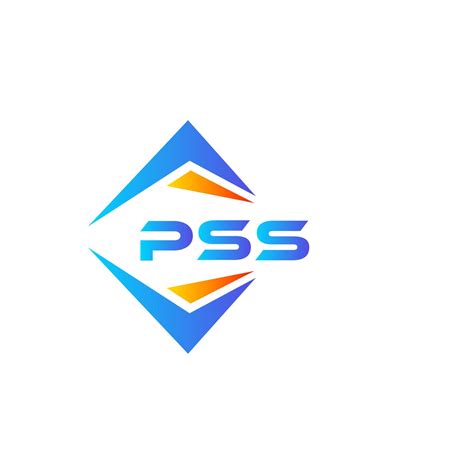 Pss Abstract Technology Logo Design On White Background Pss Creative