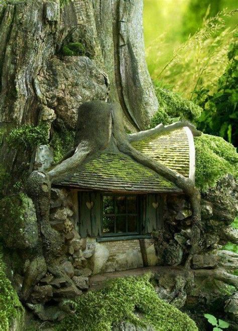 Its A Fairy House Tree House Forest House Fairy Houses