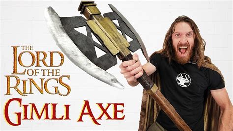 We Forged Gimlis Battle Axe From The Lord Of The Rings Youtube