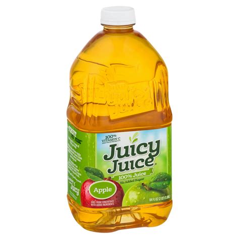 Juicy Juice Apple 100 Juice 64 Fl Oz