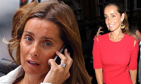 Louise Redknapp Dares To Bare As She Steps Out Make Up Free Daily Mail Online