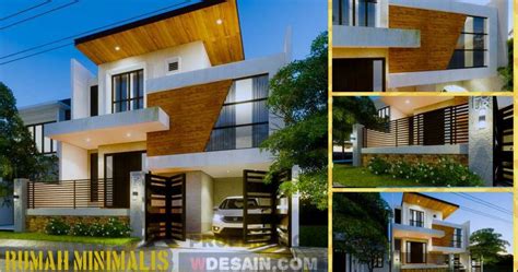 Hasilnya, desain rumah terkesan serampangan dan tidak terfokus pada tema minimalis sederhana, namun tetap indah. Rumah Minimalis Modern Ukuran 9x12 2 Lantai - DESAIN RUMAH ...