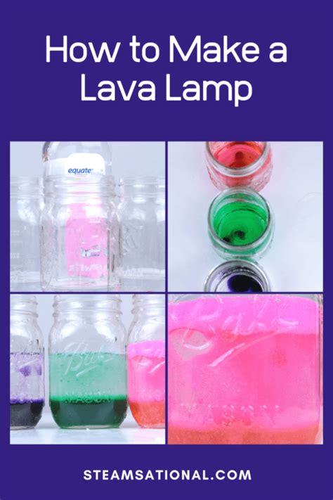 Easy Lava Lamp Experiment For Kids