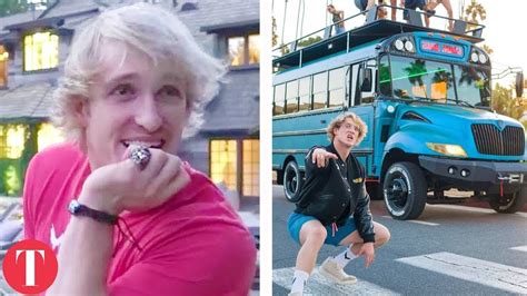 Logan paul's house in minecraft! 10 Things Logan Paul Owns Only The Richest Can Afford ...