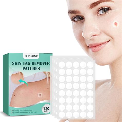120pcs Skin Tag Remover Patch Skin Tag Patchesanti Verrue Wart