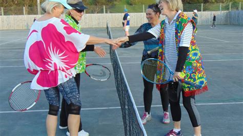 Bad Shirts Signal Good Start To Turakina Tennis Club Season Nz Herald