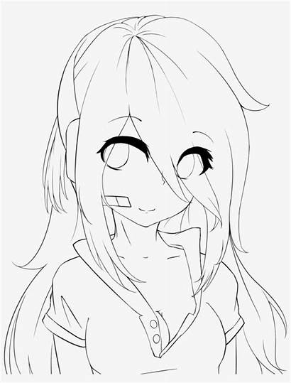 Anime Lineart Practice Base Drawing Eyes Minecraft