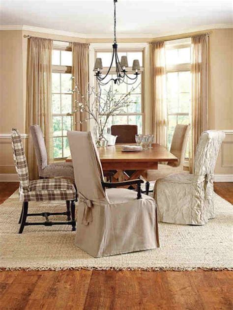 Chair back cover with pockets, kitchen chair slipcover, armless dining chair cover, chair back space saver, chair back organizer. Dining Room Chair Covers with Arms - Decor IdeasDecor Ideas