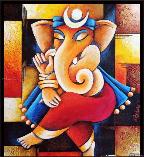 Ganesha Painting Wallpapers Top Free Ganesha Painting Backgrounds