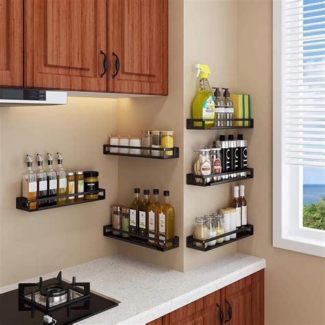 85 Images Wall Mounted Spice Racks Lodi Kitchen