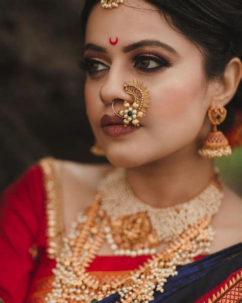 The Most Unique Maharashtrian Nath Design Of 2021 For All Marathi Brides To Be Bridal Nose