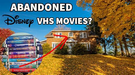 I Found Disney VHS Tapes In This BIG HUGE ABANDONED House Found On The