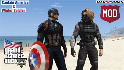Captain America Winter Soldier Mod Gta 5 How To Install Captain