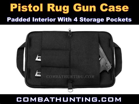 Prgcb12 Pistol Rug Soft Handgun Case Padded Black 12 Gsg 5 Accessories