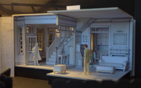 Set Model By Designer Wilson Chin Scenic Design Set Design Theatre