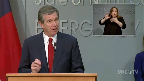 Nc Governor Roy Cooper No Perfect Sequence Or Timing On Easing