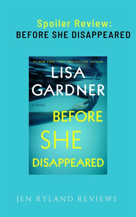 spoilers and plot summary of before she disappeared jen ryland reviews mystery books