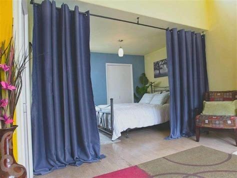 20 Using Curtains As Room Dividers
