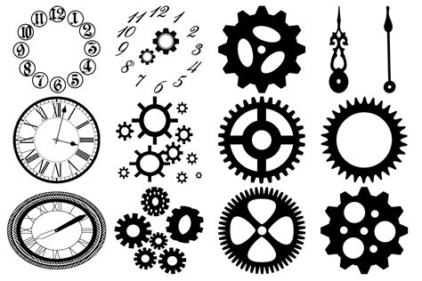Free Steampunk Svg Silhouette Images