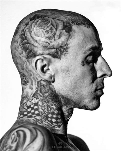 Travis Barker Head Tattoos Travis Barker Tattoos Barker