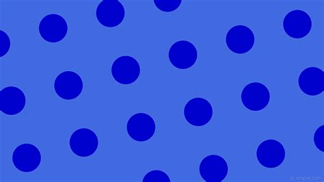 Blue Polka Dots Spots Royal Blue Medium Blue Hd Wallpaper Pxfuel
