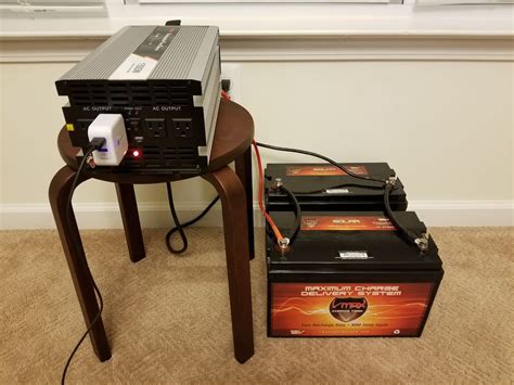 Diy Size And Build A Battery Power Backup Generator W 12v Deep Cycle