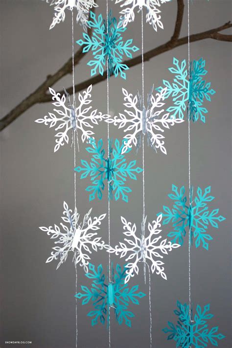 Diy 3d Snowflakes Diy Tutorials Of Unique Paper Crafts Diy