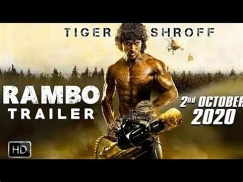 Rambo Official Trailer Tiger Shroff Vidyut Jamwal Disha Patani