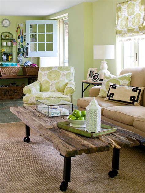 Modern Furniture Decorating Living Room With Mint Green