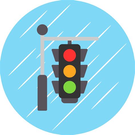 Traffic Lights Vector Icon Design 20025635 Vector Art At Vecteezy