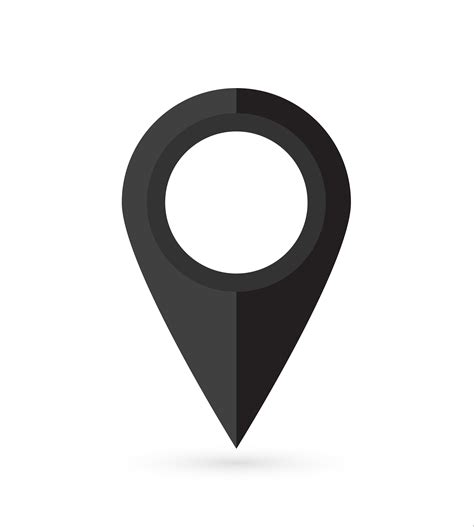 Location pin. Map pin flat icon vector design. 280087 Vector Art at Vecteezy