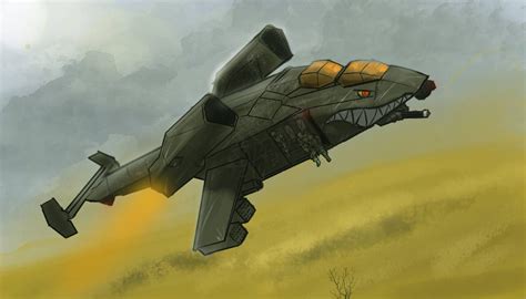 Corona Gunship By Dehzinn Military Artwork Gunship Spaceship Concept