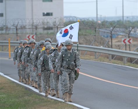 Korean War Commemoration Rucksack March Us Army Garris Flickr