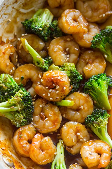 Easy Honey Garlic Shrimp And Broccoli Gimme Delicious