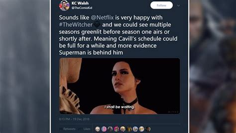 Netflix Wants To Renew The Witcher For Season Two
