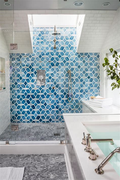 top 20 bathroom tile trends of 2017 hgtv s decorating and design blog hgtv