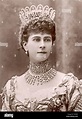 La reina María de TECK (1867-1953), esposa de Jorge V, 1900 Fotografía ...