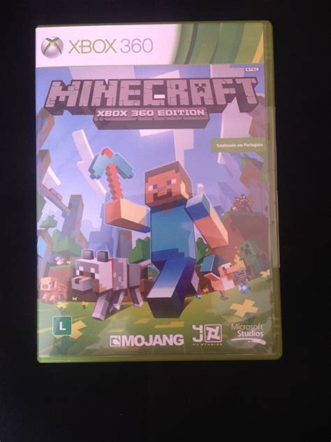 Minecraft Xbox 360 Edition Jogo De Videogame Xbox 360 Minecraft Usado