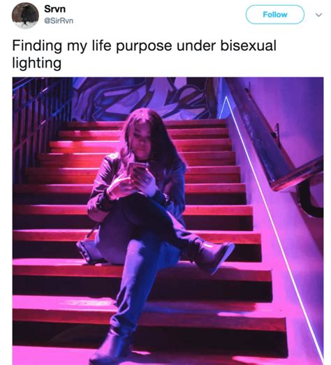 finding my purpose bisexual lighting know your meme