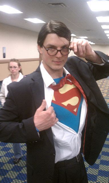 Clark Kent Costume Maybe For Mike And Me Dressed As Supergirl
