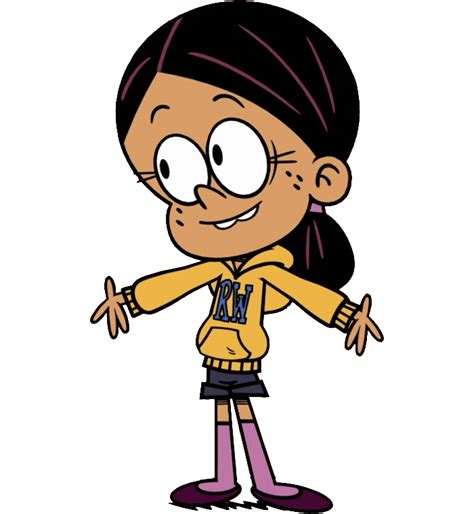 The Loud House Ronnie Anne Santiago Arms Wide Transparent Png Stickpng