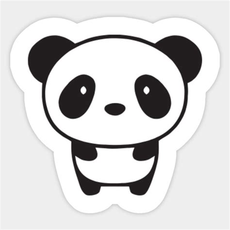 Panda Cute Panda Sticker Teepublic