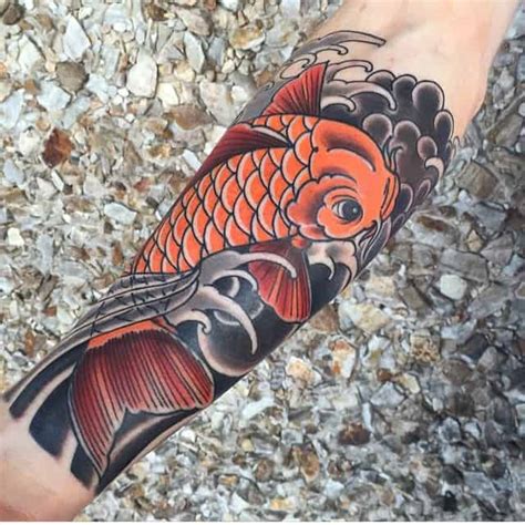 Japanese Koi Fish Tattoo Outline Poseidon Tattoos Bocorawasuoro