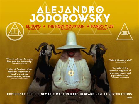 Alejandro Jodorowsky El Topo The Holy Mountain Fando Y Lis Uk Re